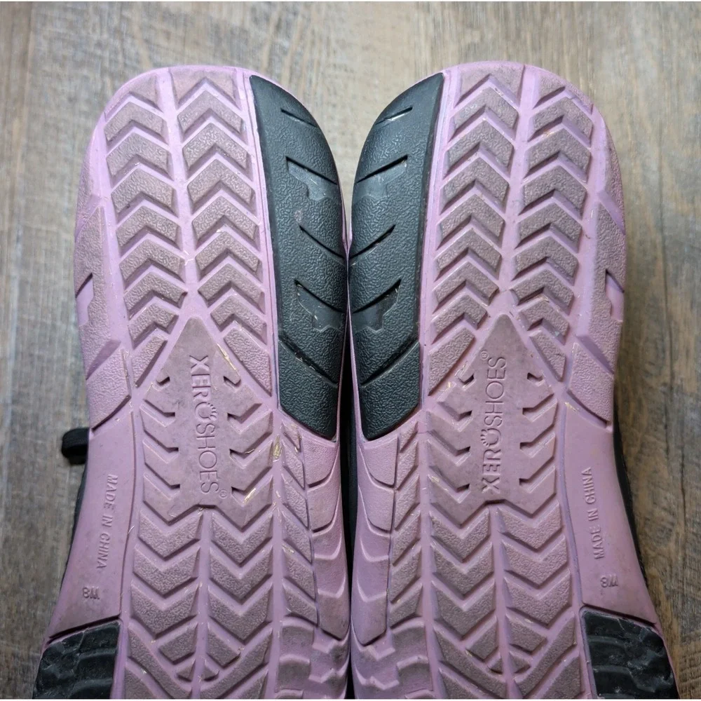 XERO Forza Runner Barefoot Minimalist Sneaker Black Elderberry Women's Size 8 - Picture 13 of 13